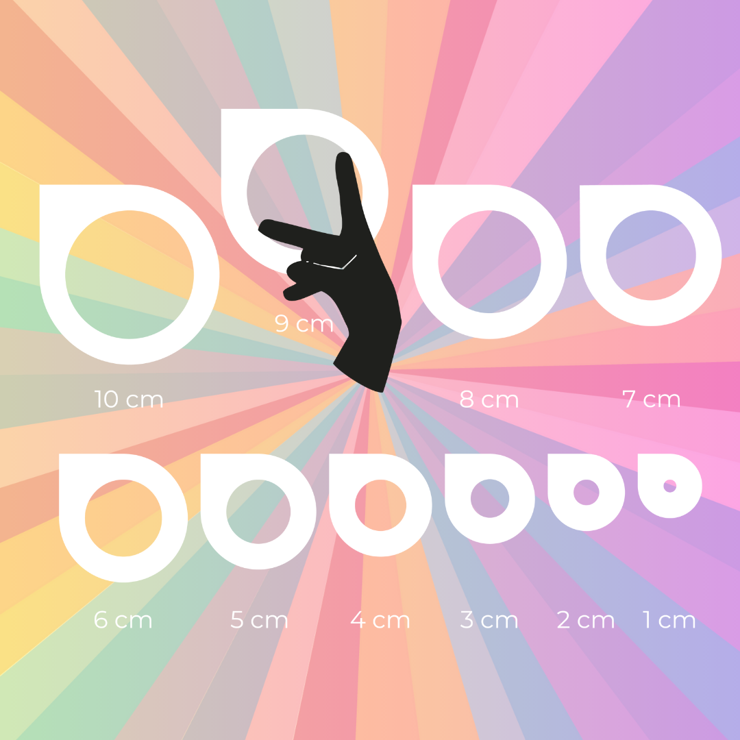 סט טבעות למדידת פתיחת צוואר הרחם