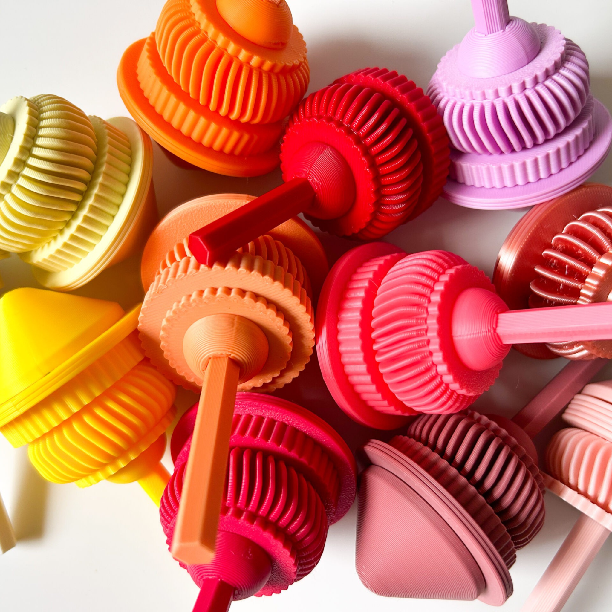 ערכת סביבון מודולרי לחנוכה (צבע אחיד)