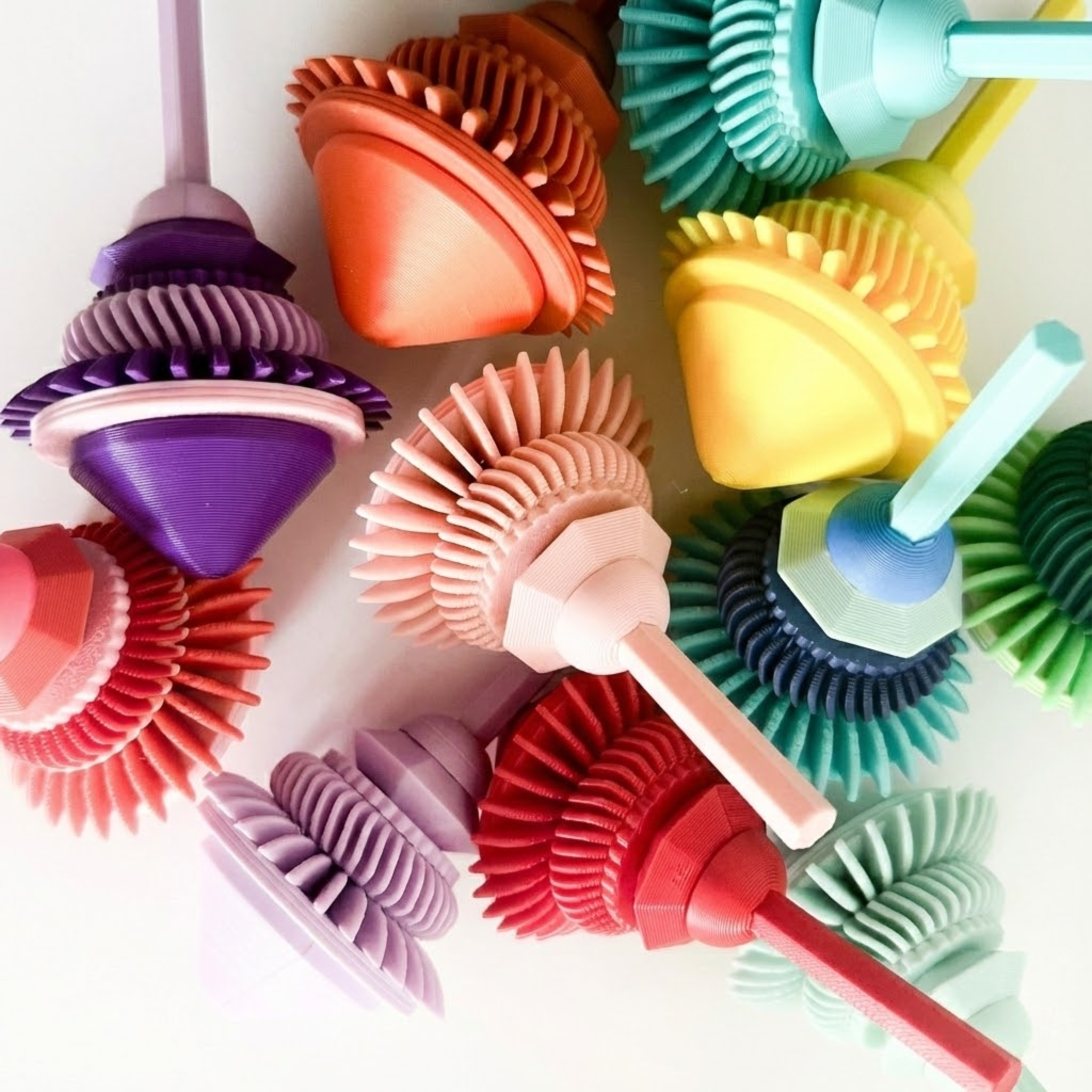 ערכת סביבון מודולרי לחנוכה (צבעוני)