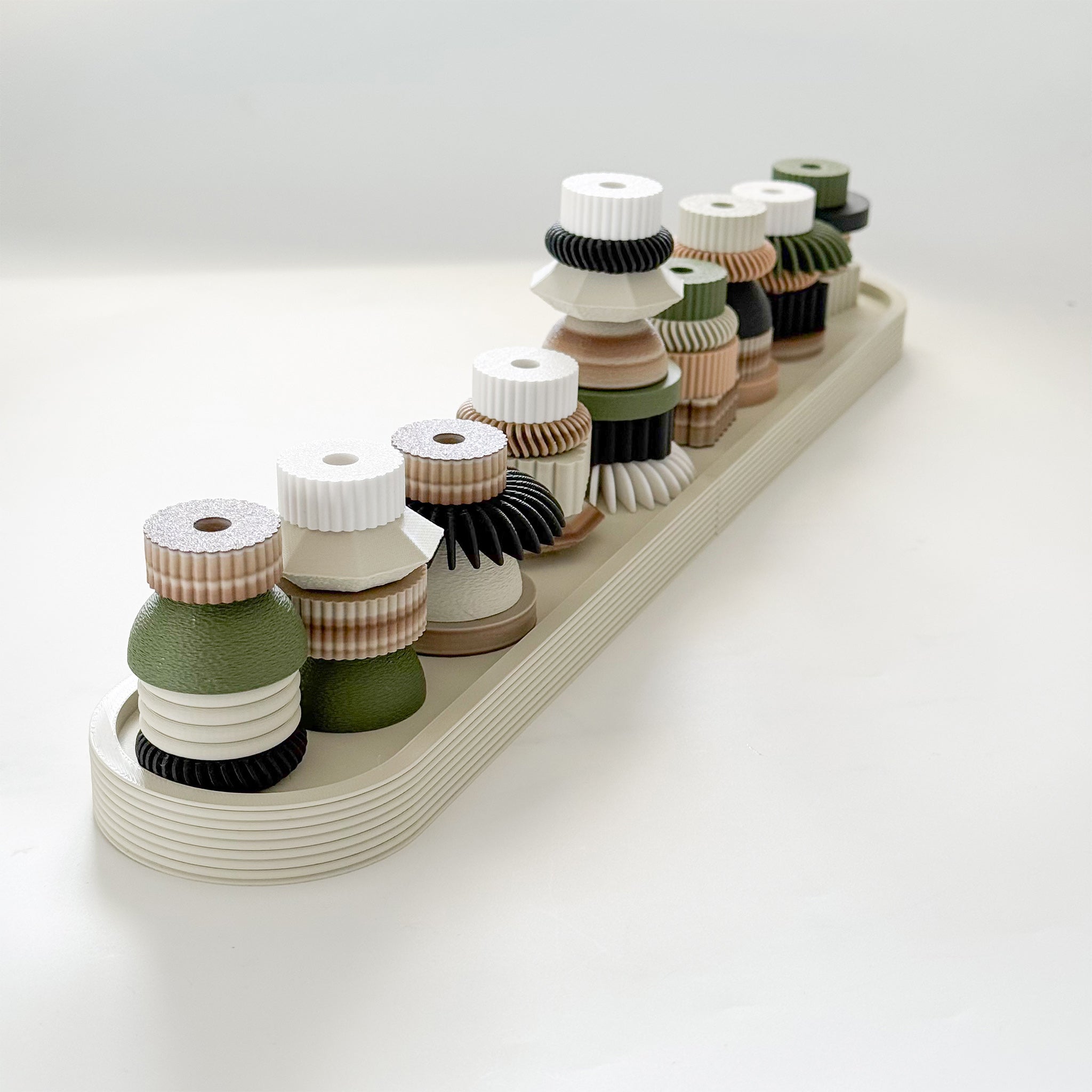 מגש תצוגה לחנוכייה מודולרית