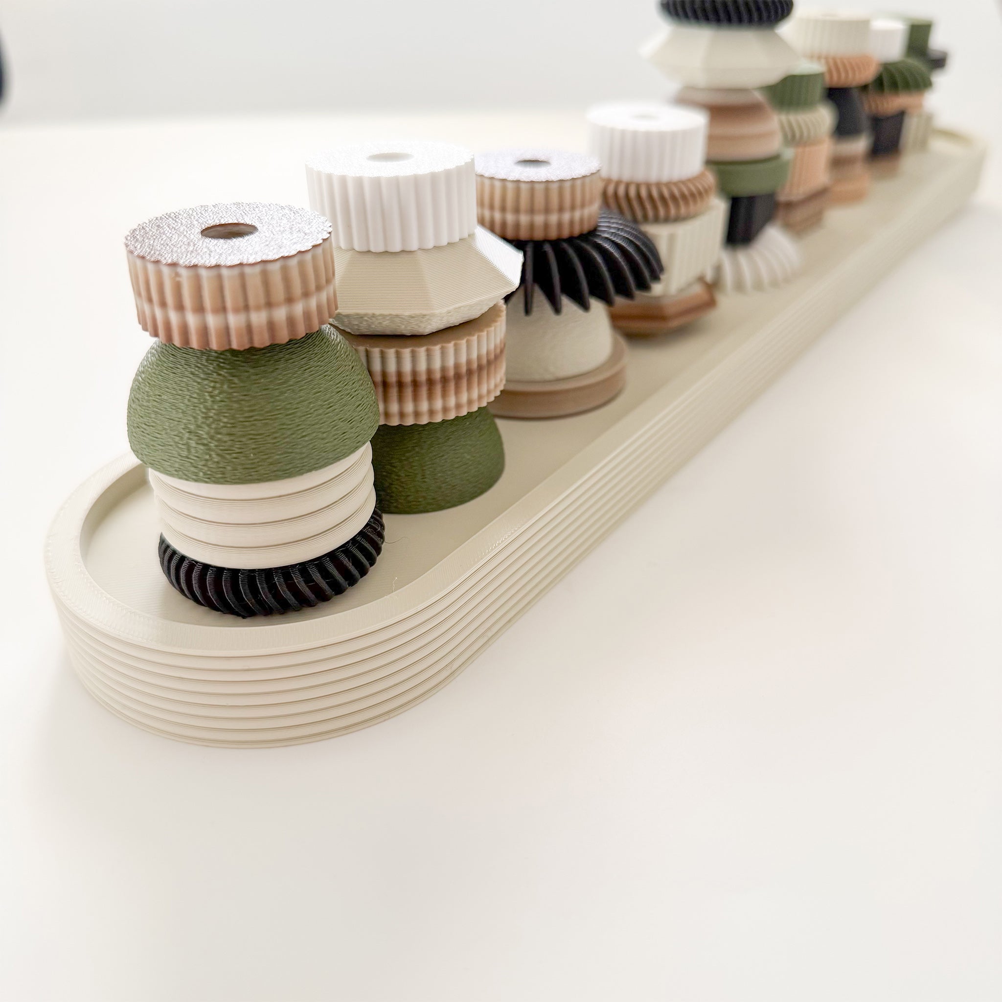 מגש תצוגה לחנוכייה מודולרית