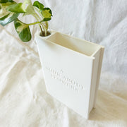 אגרטל ייחורים בצורת ספר