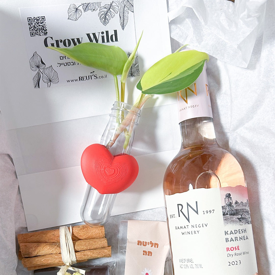 מתקן ייחורים מגנטי | לב