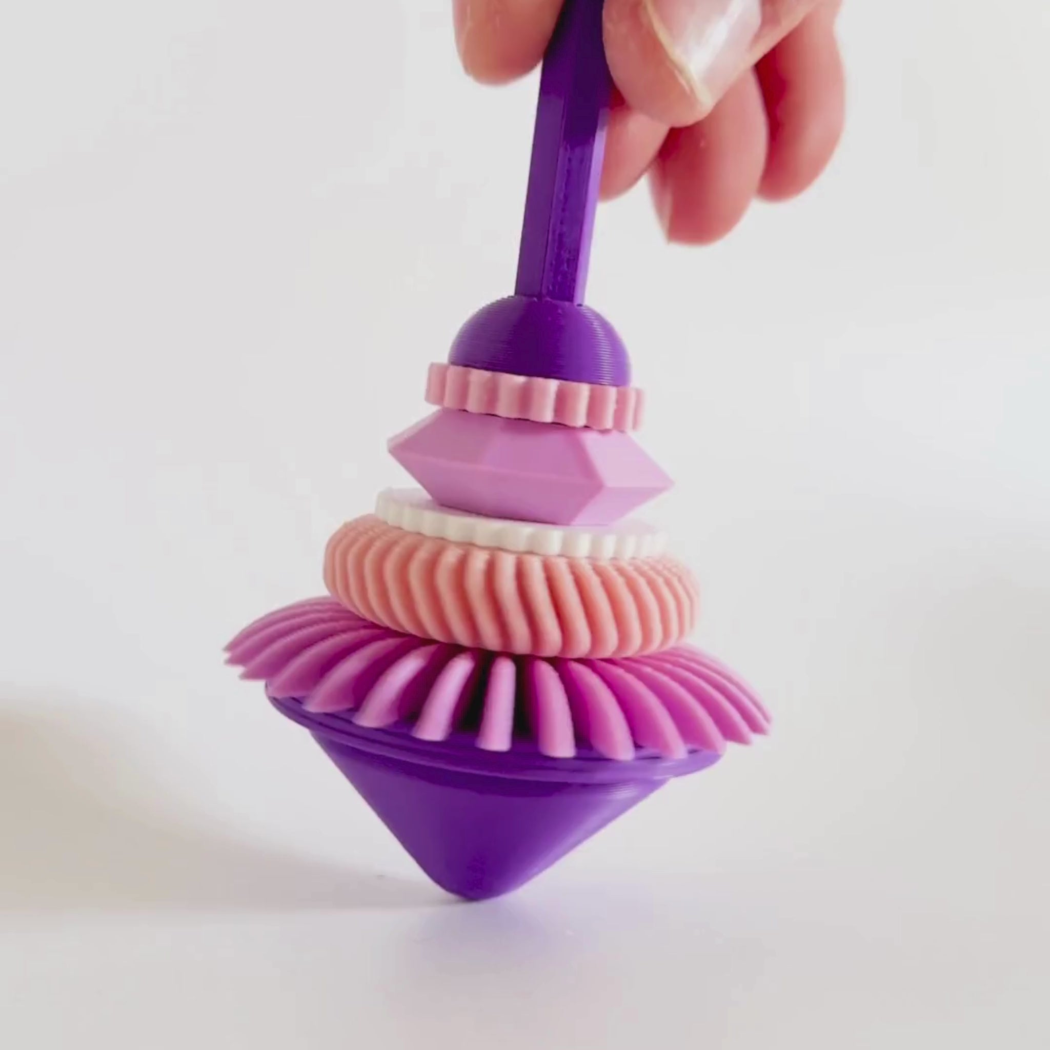 Load video: ערכת סביבון מודולרי לחנוכה (צבעוני)