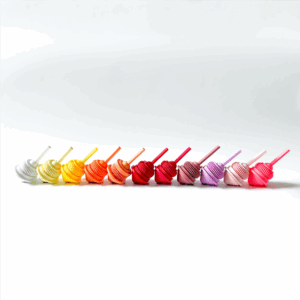 סביבונים מודפסים בתלת־ממד בצבעים משתנים – סדרת חנוכה צבעונית מאת הייחורים של רעות׳ס