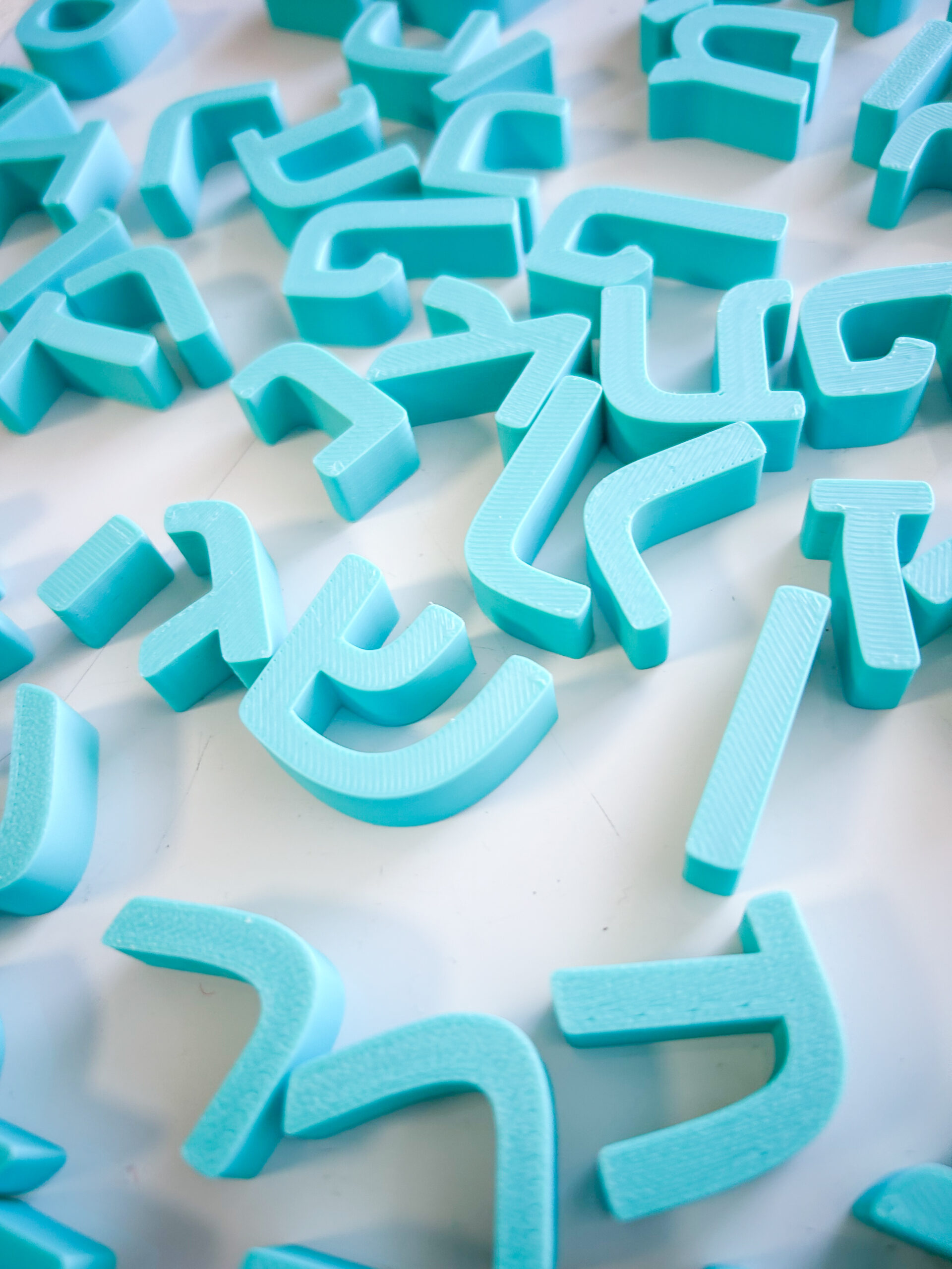 ערכת אותיות בעברית (54 יח׳) – תמונה 4