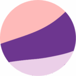 סביבון מודולרי בגווני ורוד וסגול – עיצוב רך ורומנטי מאת הייחורים של רעות׳ס