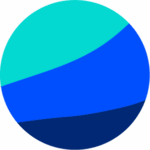 סביבון מודולרי בגווני כחול וים – עיצוב חנוכה מודרני מאת הייחורים של רעות׳ס